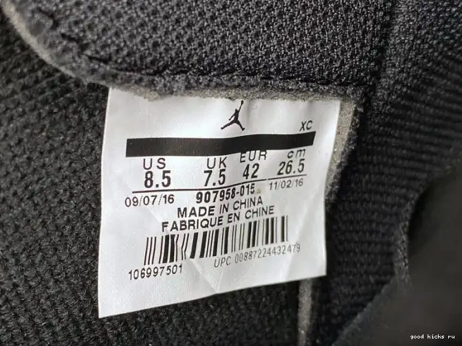 907958-015 Retro 1 All Jordan Air 2017 